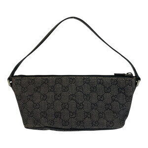 Gucci pouch GG leather black accessory canvas handbag